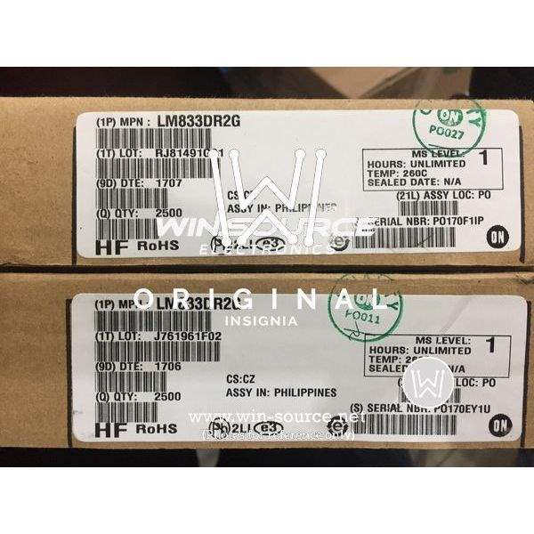 LM833DR label picture 4