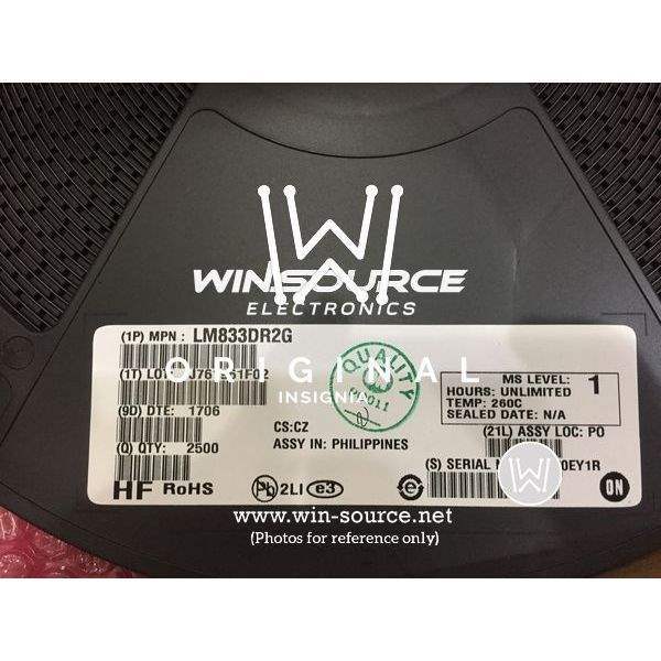 LM833DR label picture 6