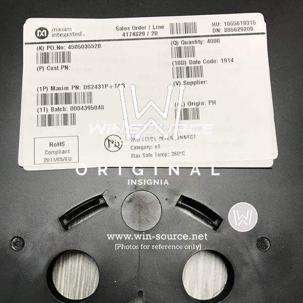 DS2431P+T&R label picture 2