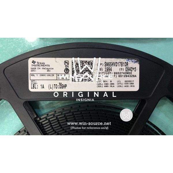 SN65HVD1781DR label picture