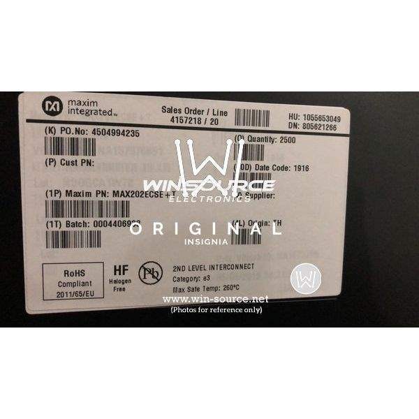 MAX202ECSE+T label picture