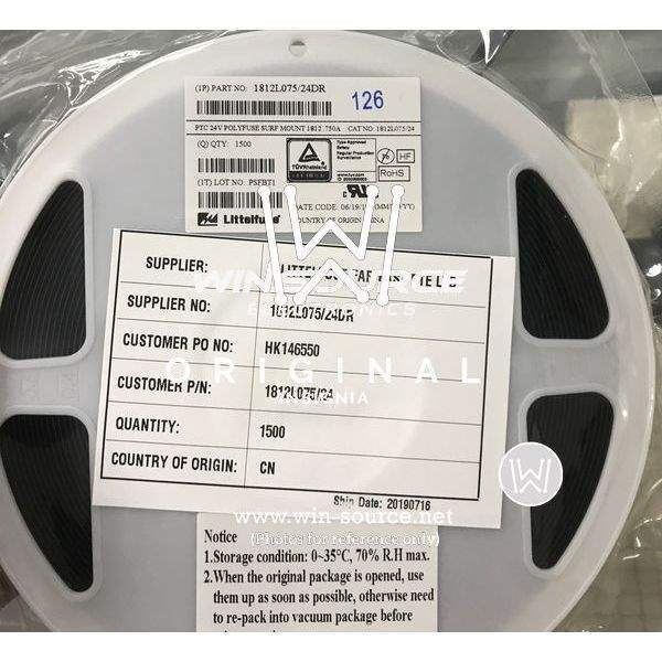 1812L075/24DR label picture