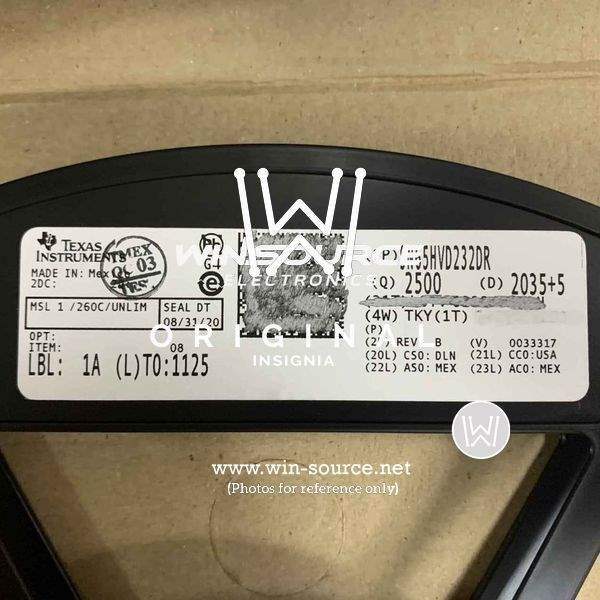 SN65HVD232DR label picture